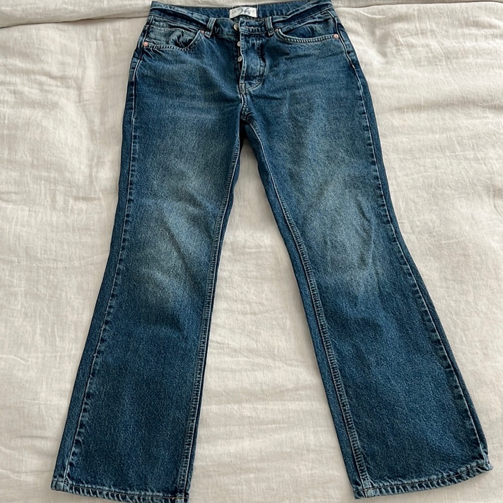 Absolutely love these free people pants. Button up in the front, barely worn.